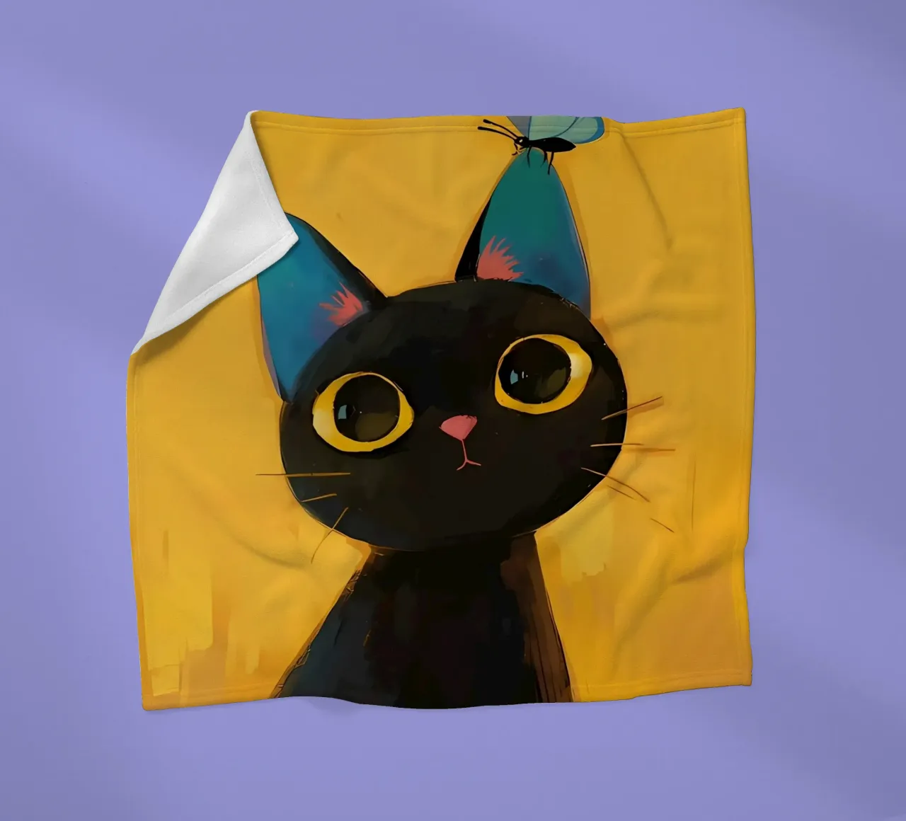 Minimalist Poster 86 fleece blanket by Kadynce