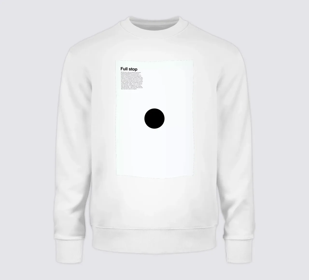 Full stop felpa da LeDieg