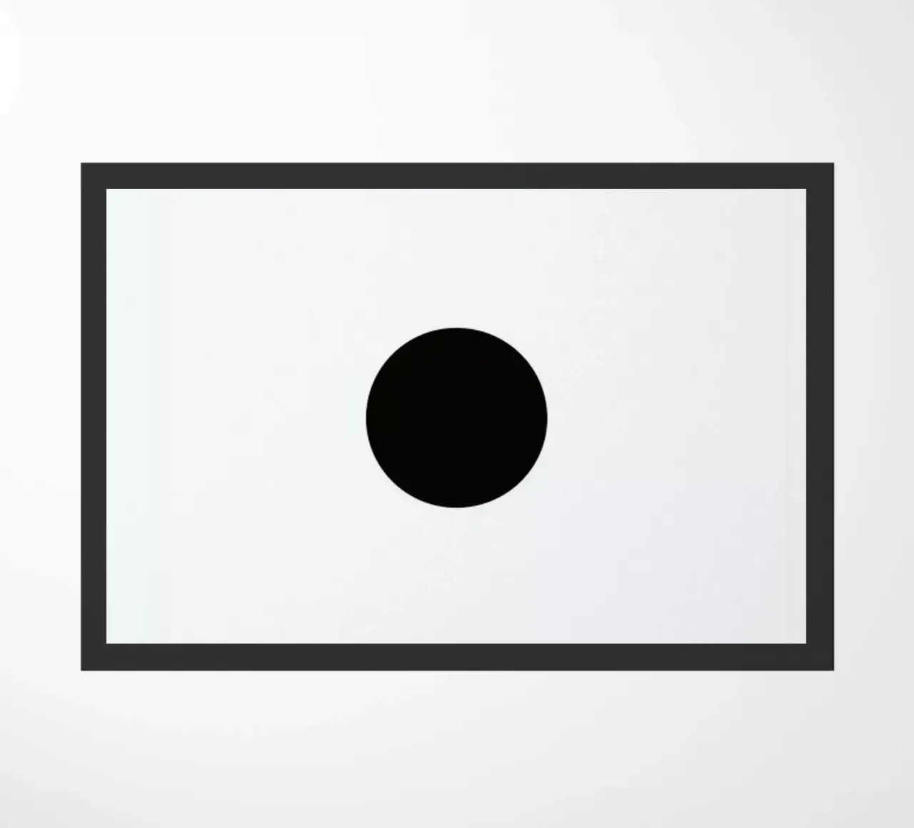 Full stop doormat by LeDieg