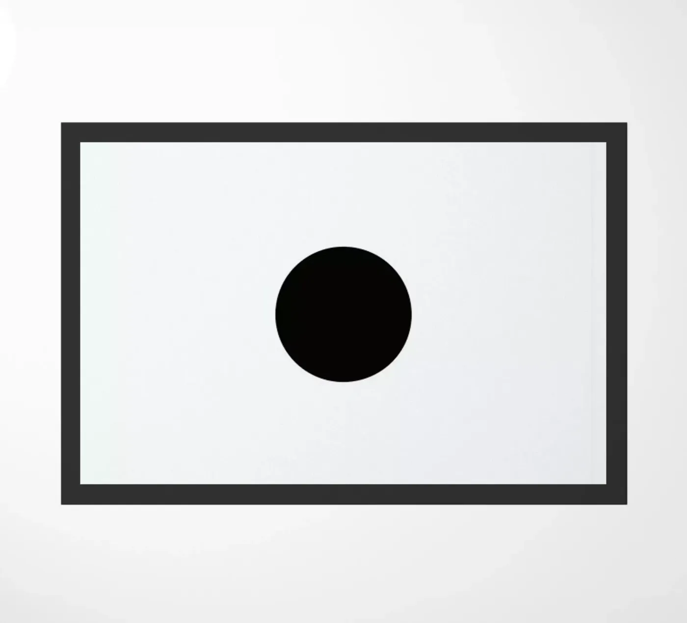 Full stop doormat by LeDieg