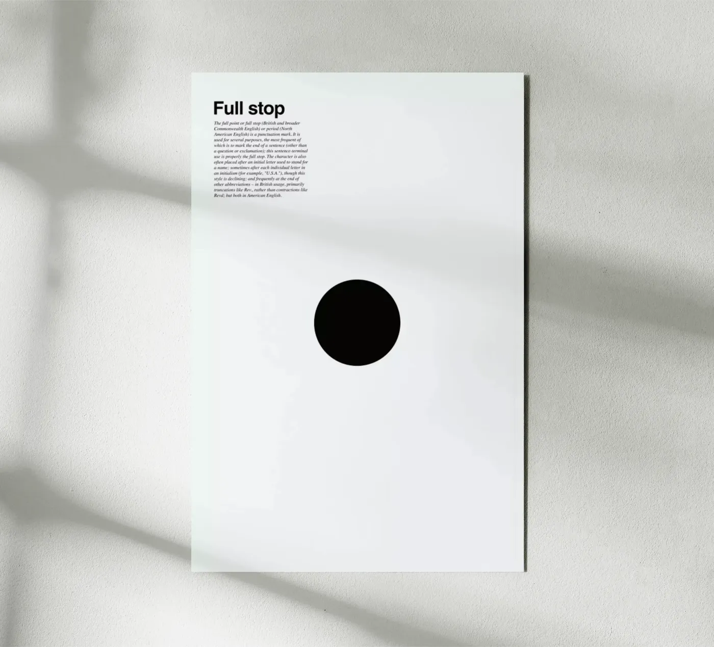 Full stop forex plate by LeDieg