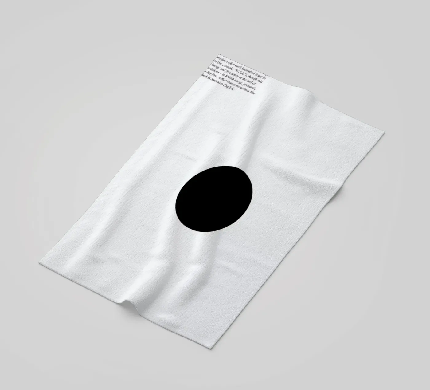 Full stop strandhanddoek van LeDieg