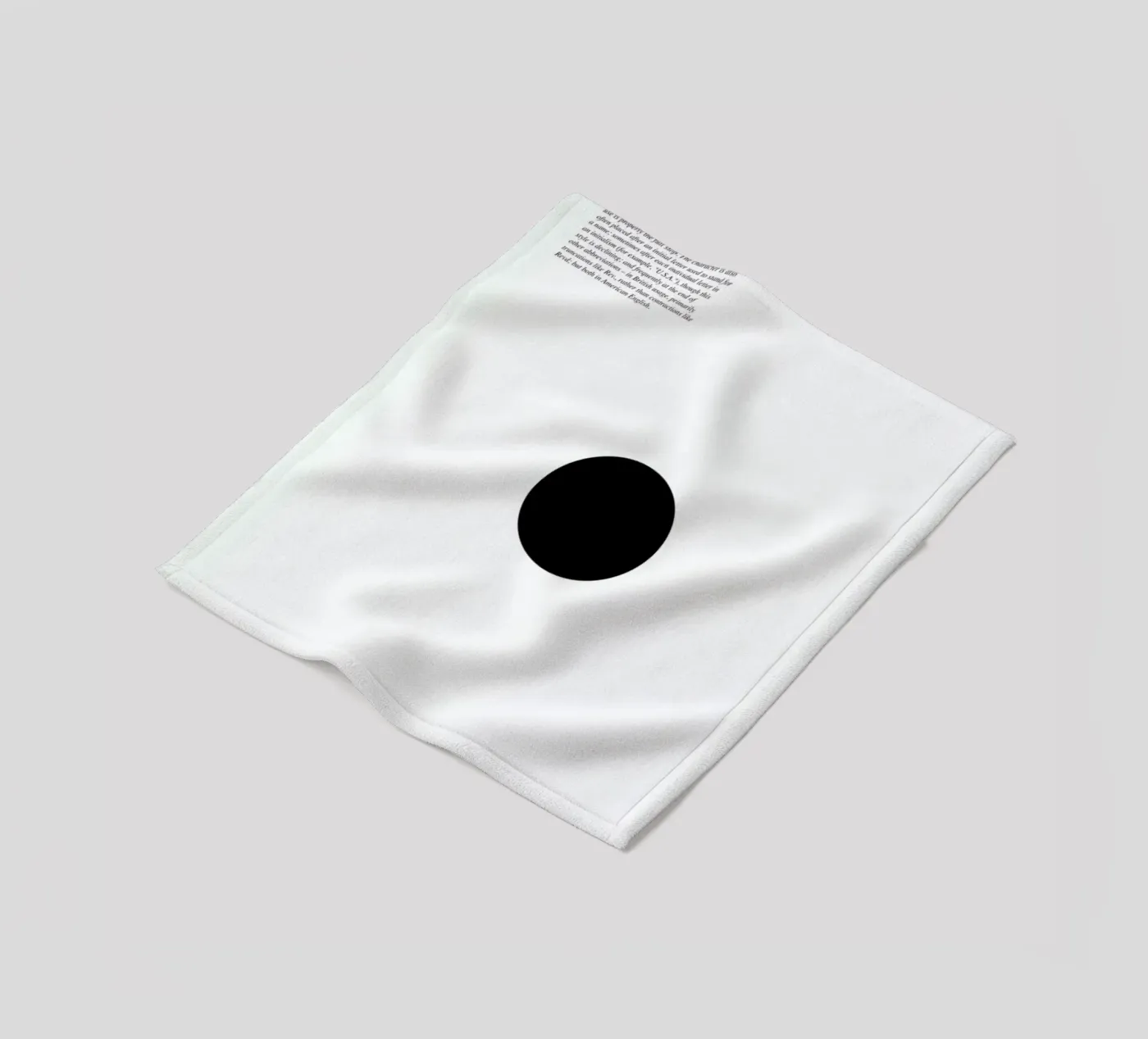 Full stop Fleecedecke von LeDieg