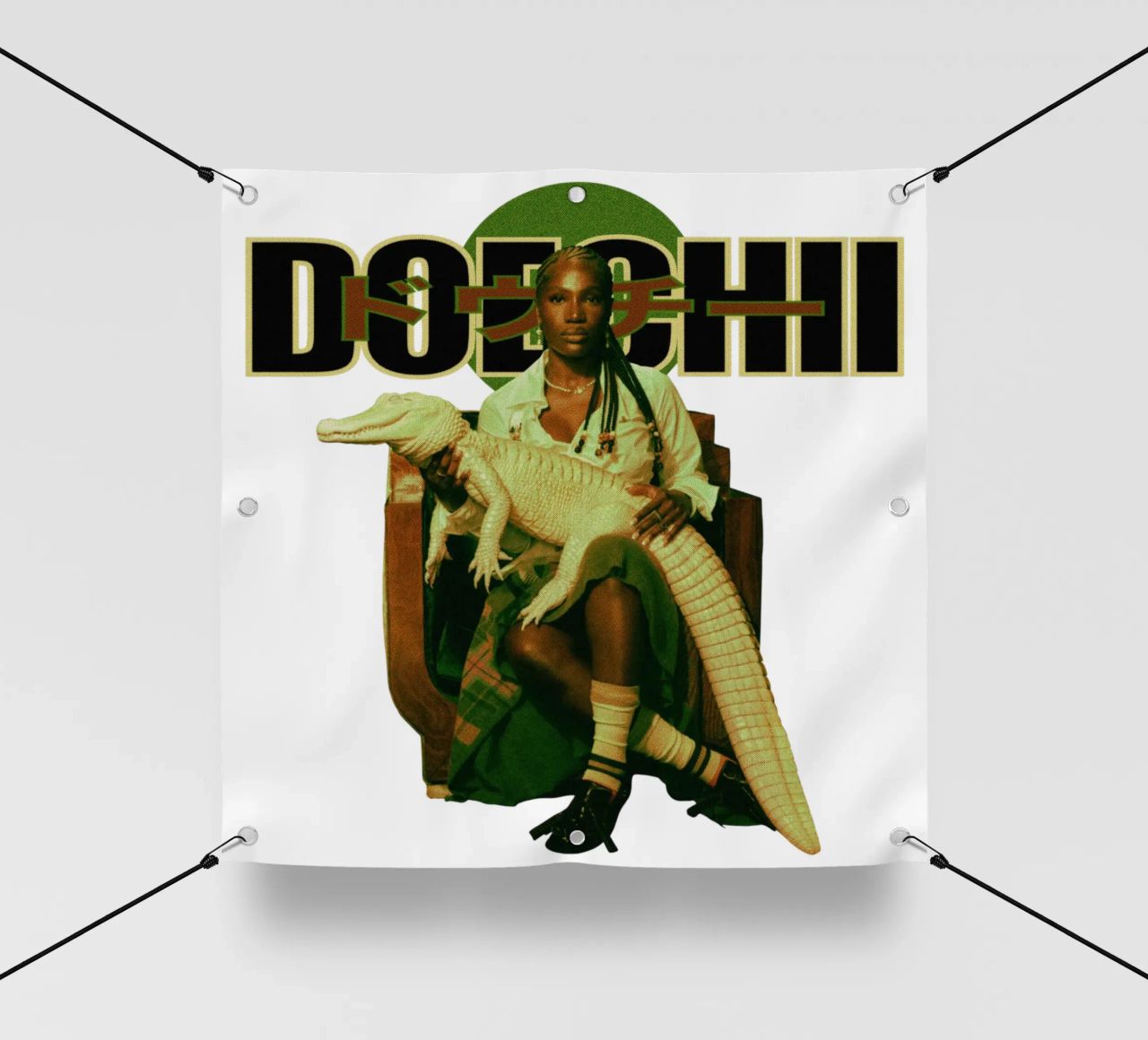 Doechii - Alligatore telo in pvc da Rigour Std