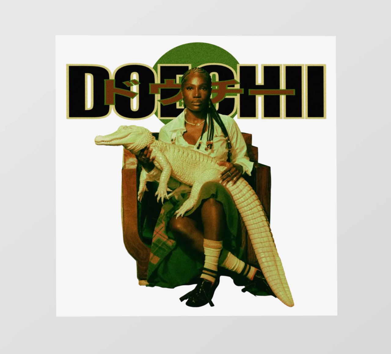 Doechii - Alligatore telo in pvc da Rigour Std