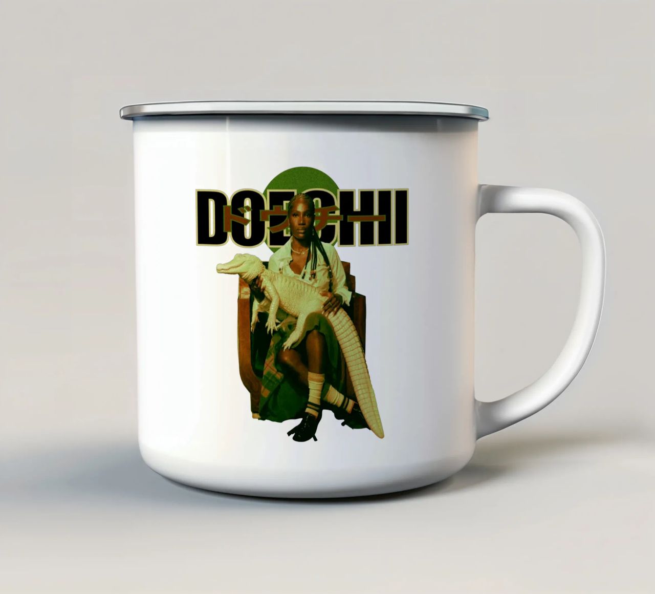 Doechii - Alligatore tazza in smalto da Rigour Std
