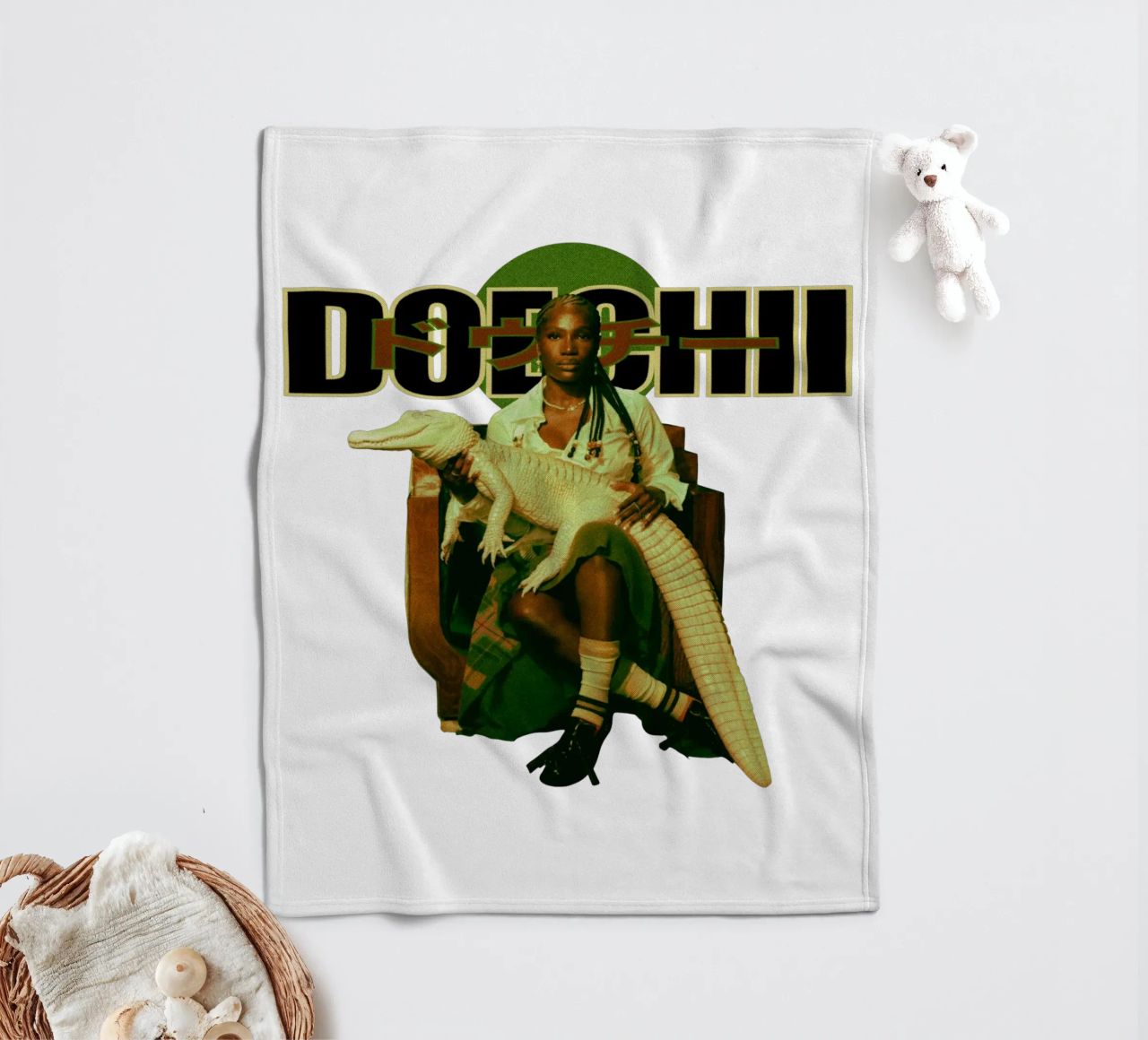 Doechii - Alligatore coperta in pile da Rigour Std