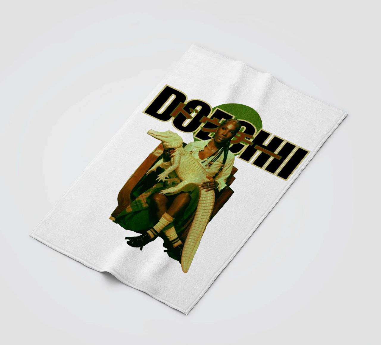 Doechii - Alligatore coperta in pile da Rigour Std