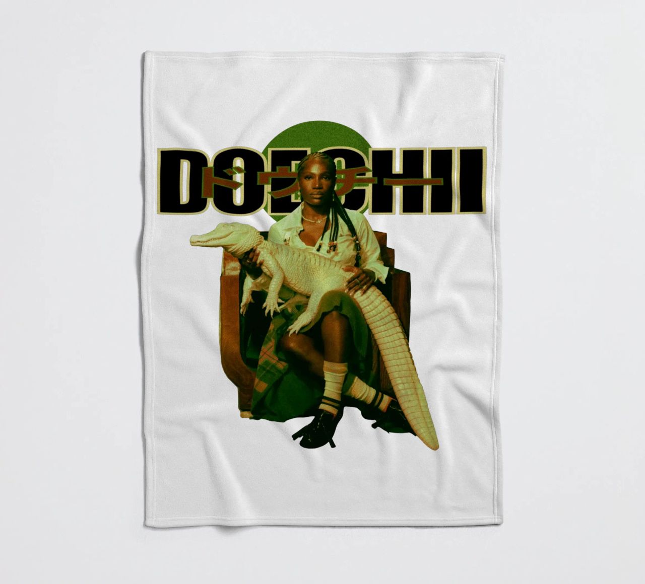 Doechii - Alligatore coperta in pile da Rigour Std