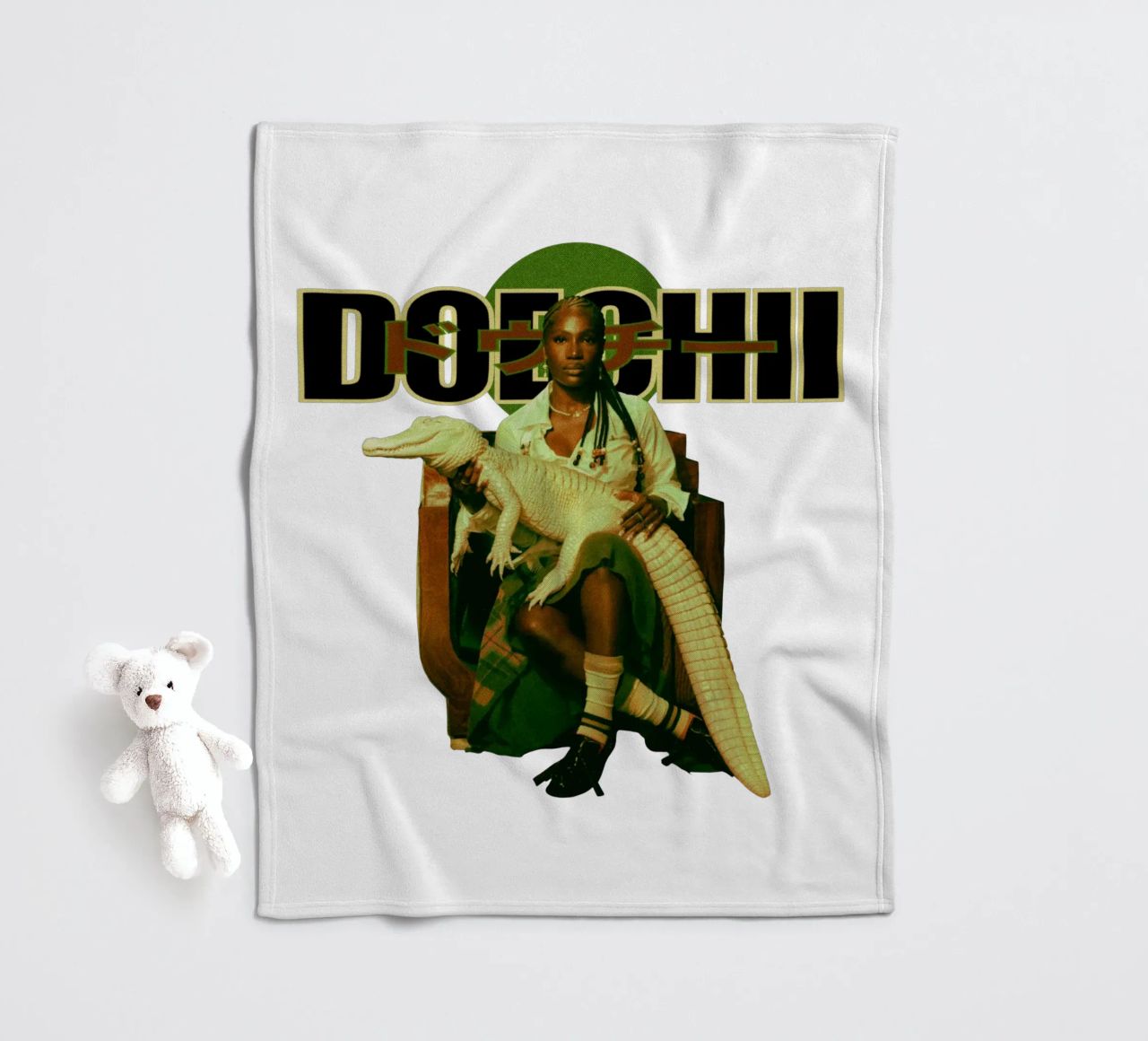 Doechii - Alligatore coperta in pile da Rigour Std