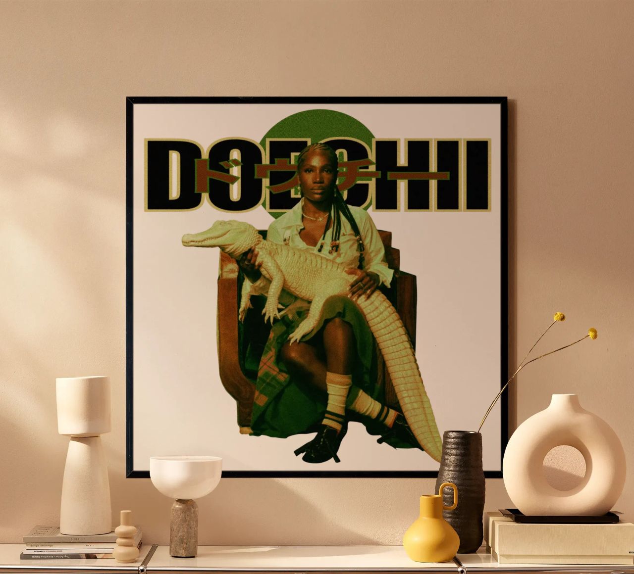 Doechii - Alligatore carta hahnemühle da Rigour Std