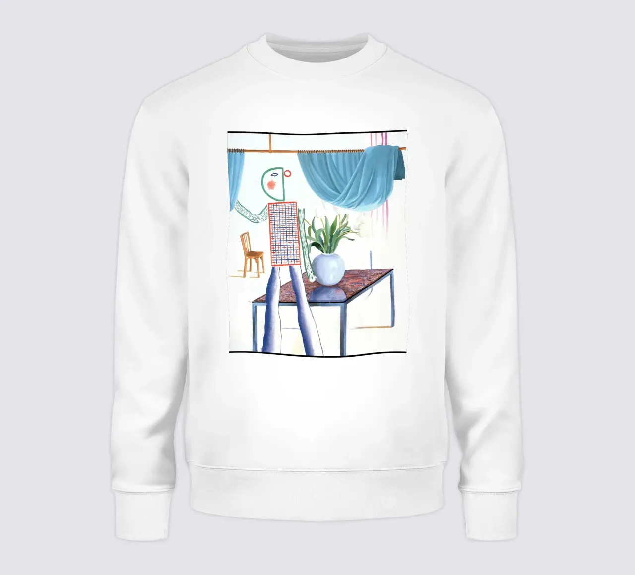 Arredamento per la casa - David Hockney felpa da Perdana shop