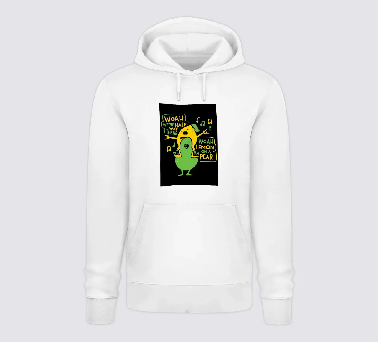 LIMONE SU UNA PERA felpa con cappuccio da Delaplane