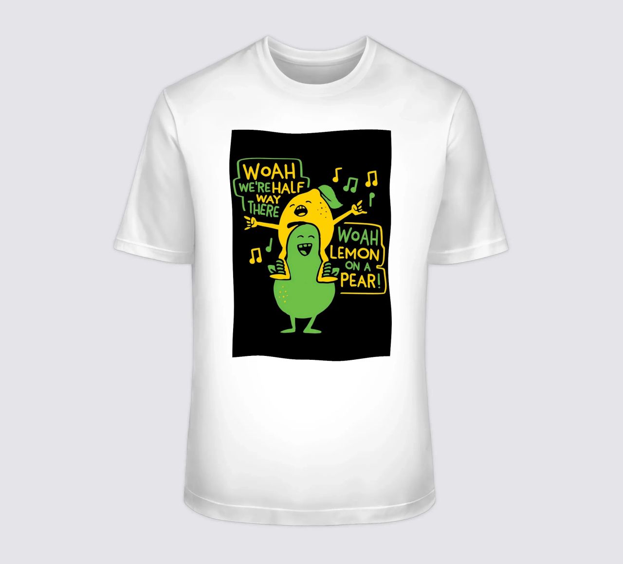 ZITRONE AUF EINER BIRNE T-Shirt von Delaplane