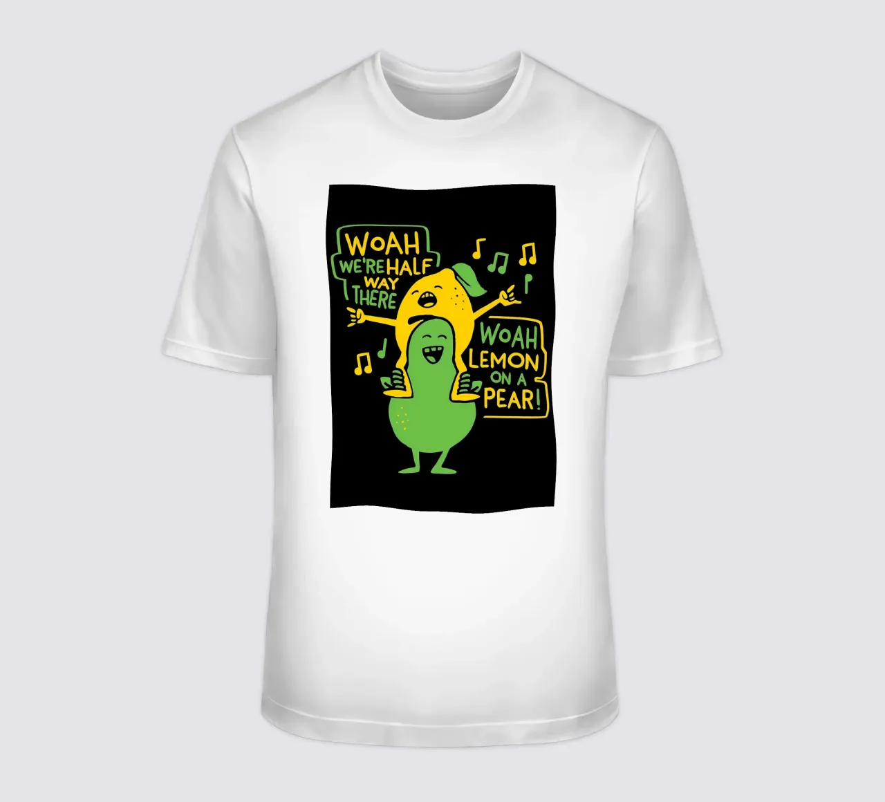 ZITRONE AUF EINER BIRNE T-Shirt von Delaplane