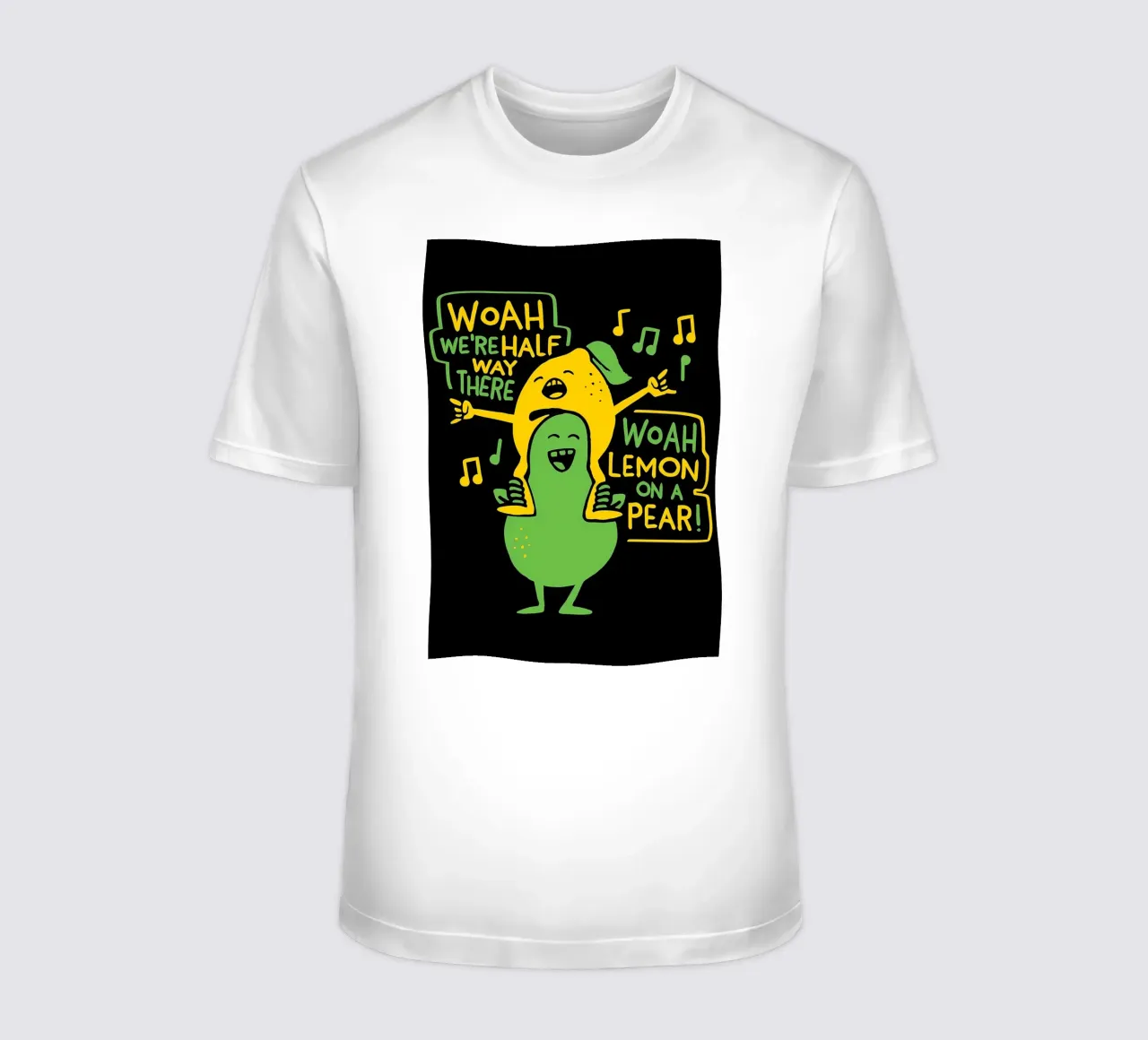 LIMONE SU UNA PERA t-shirt da Delaplane