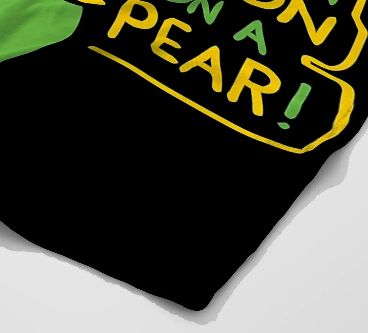CITRON SUR POIRE plaid polaire de Delaplane