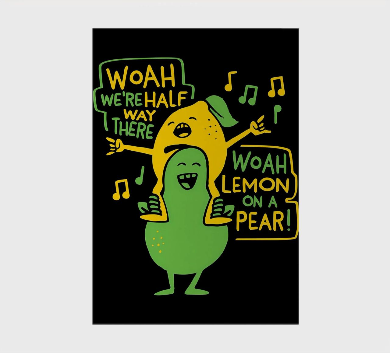 LEMON ON A PEAR notebook by Delaplane