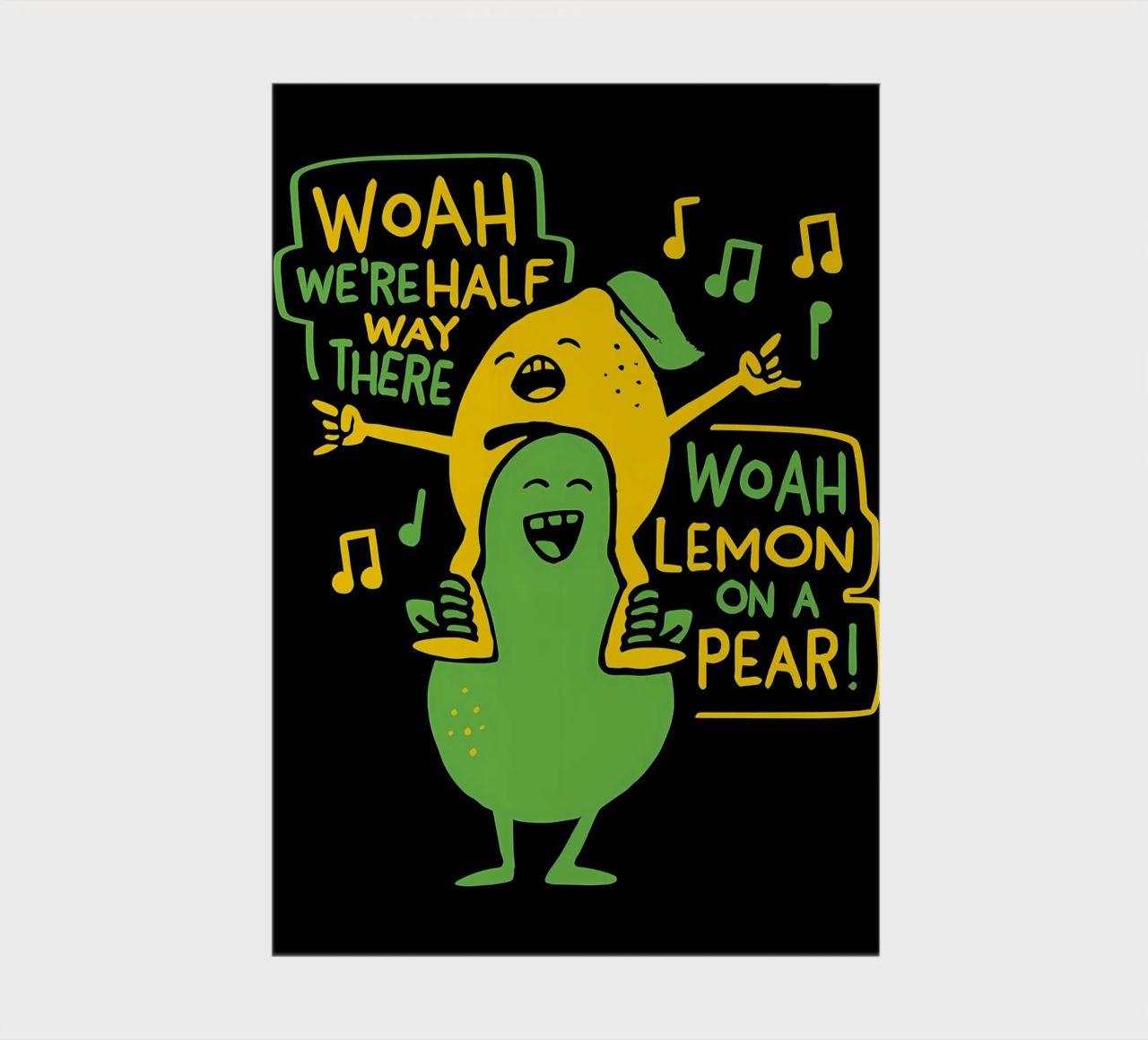 LEMON ON A PEAR notebook by Delaplane