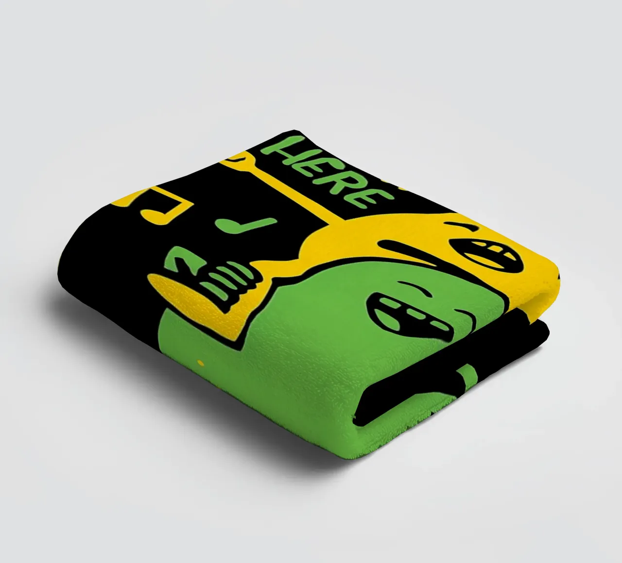 ZITRONE AUF EINER BIRNE Handtuch von Delaplane