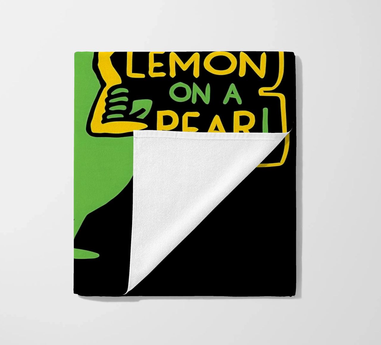 LIMONE SU UNA PERA telo mare da Delaplane