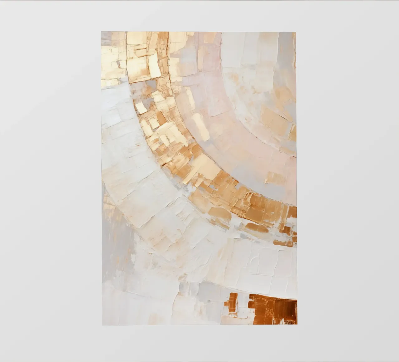 ABSTRACT ART Il tempo vola pellicola backlit da Melanie Viola