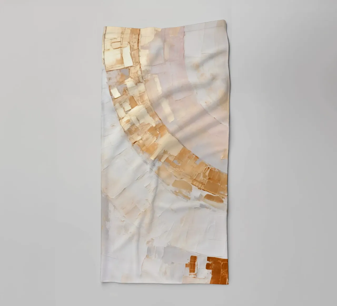 ABSTRACT ART Il tempo vola asciugamano da bagno da Melanie Viola