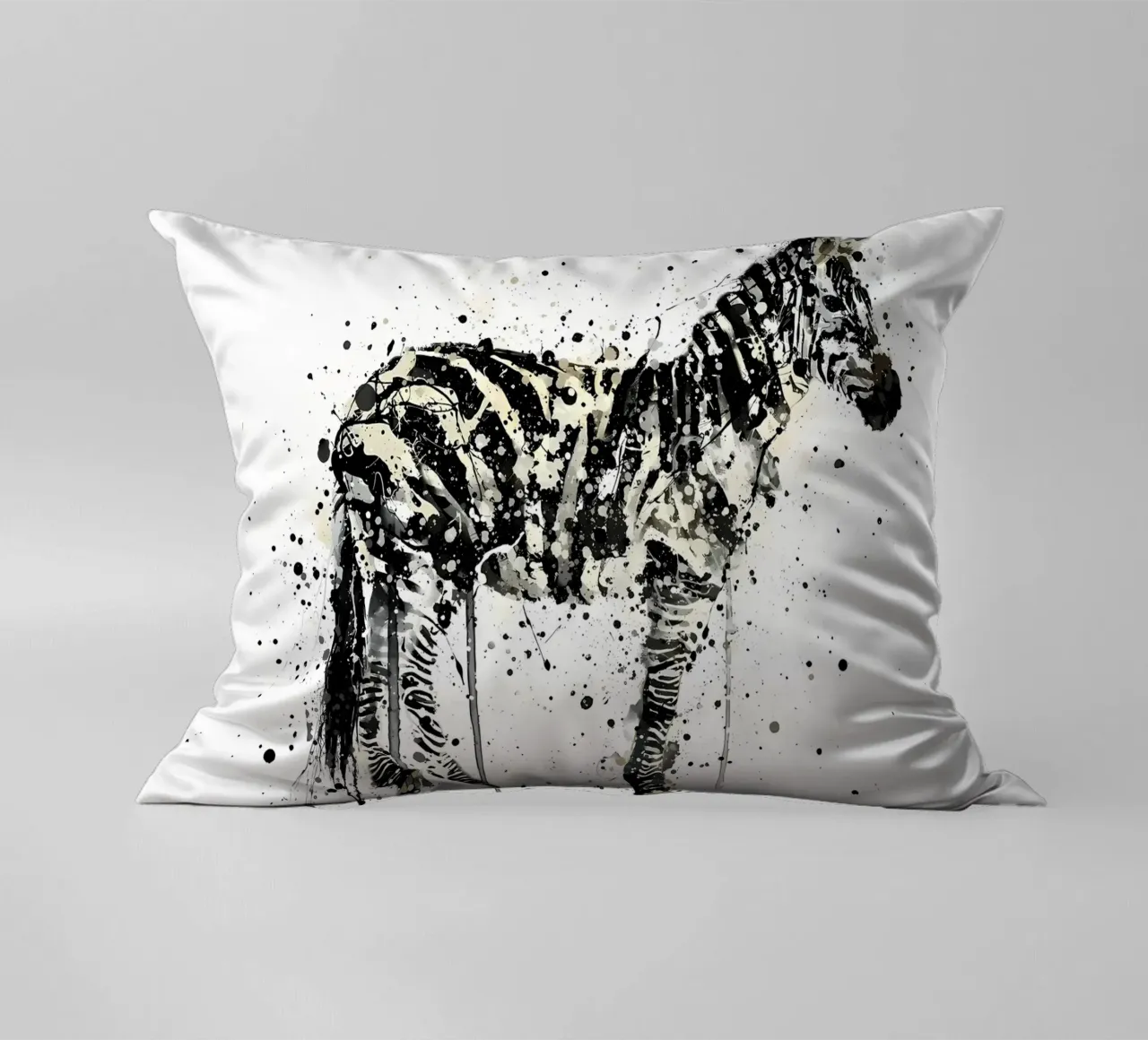Watercolor Zebra cuscino da Allaire