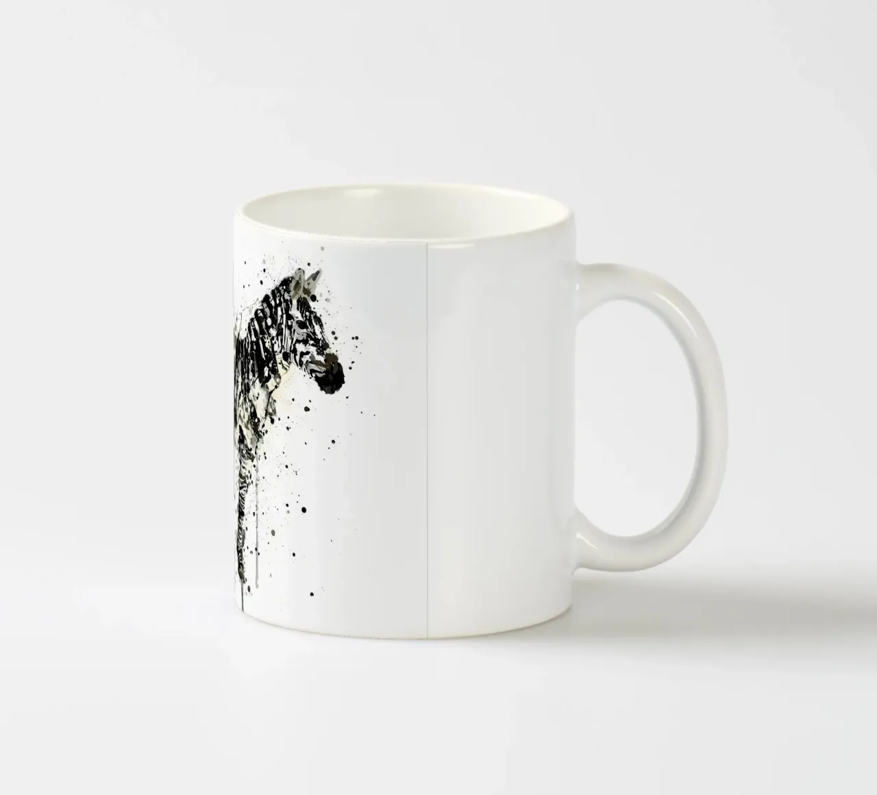 Watercolor Zebra tazza in ceramica da Allaire