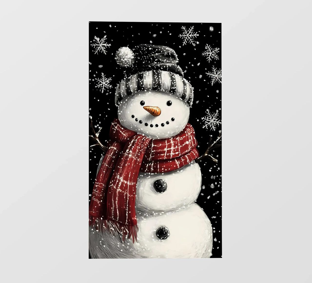 Poster minimalista 88 telo in pvc da Kadynce