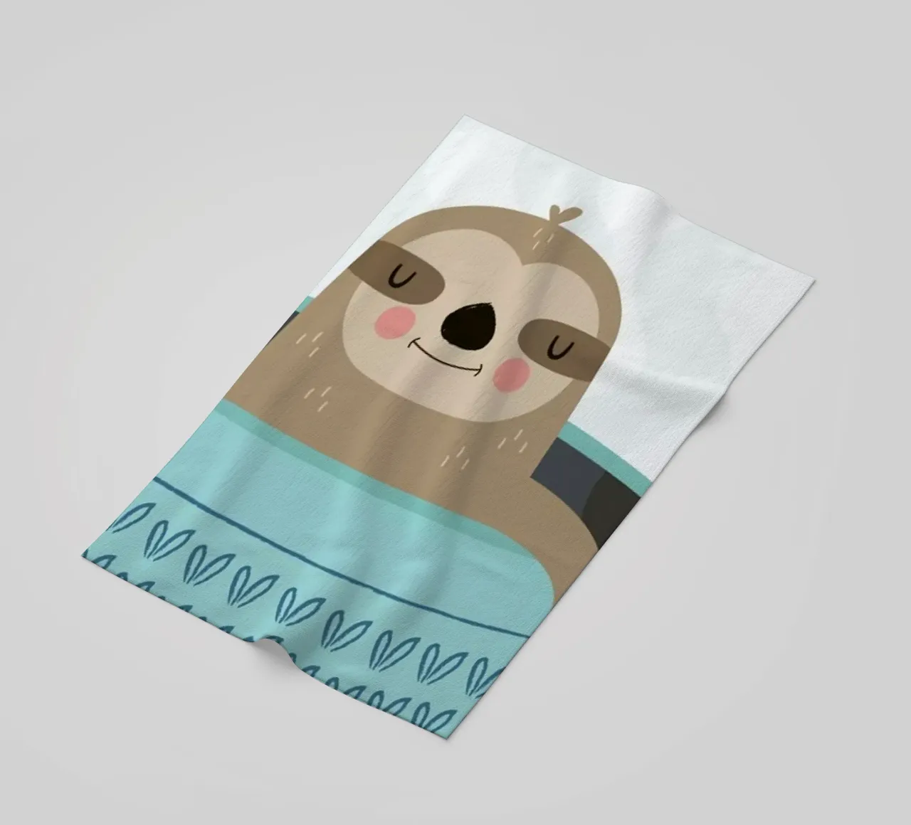 Sloth in A Cup telo mare da Karin Bijlsma