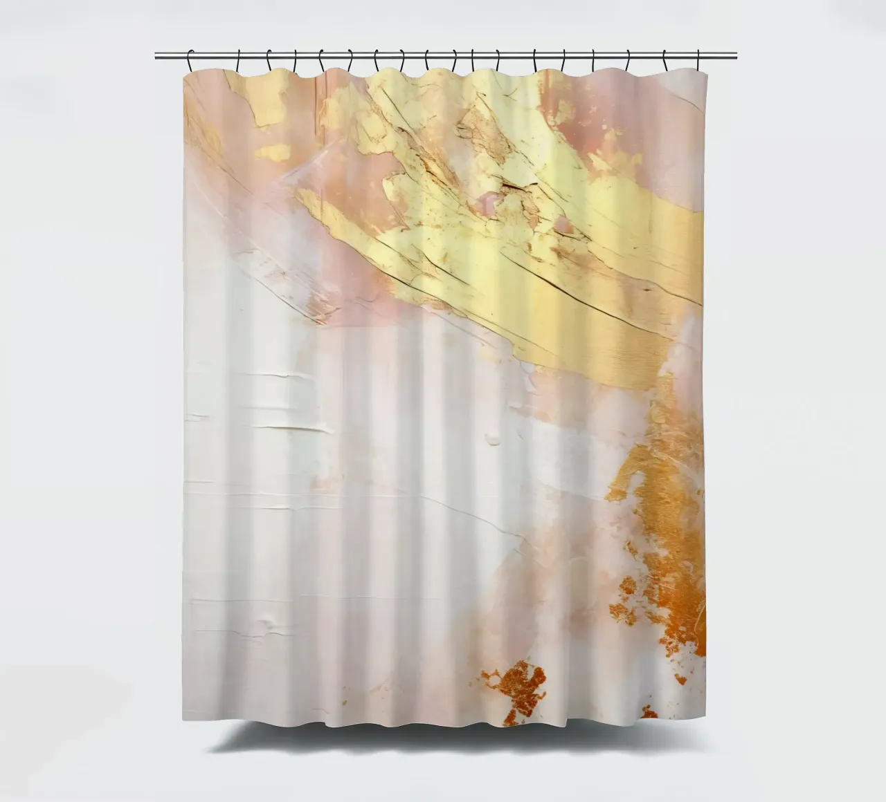 ABSTRAKTE KUNST Tempi d'oro tenda da doccia da Melanie Viola