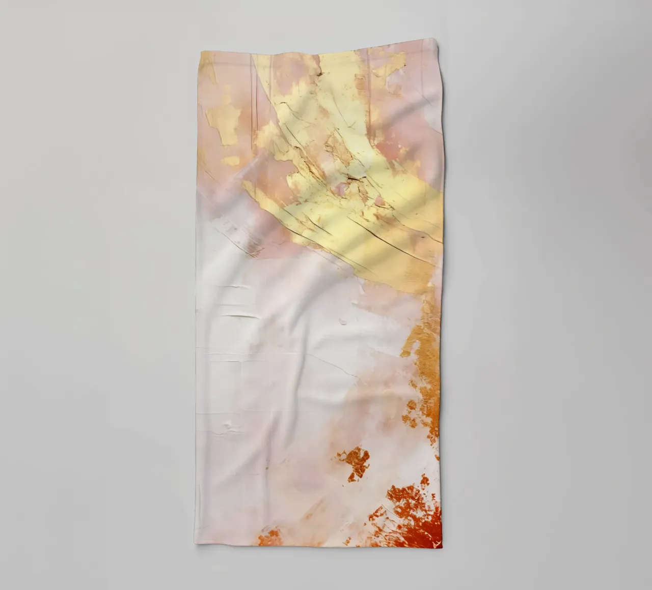 ABSTRAKTE KUNST Tempi d'oro asciugamano da bagno da Melanie Viola