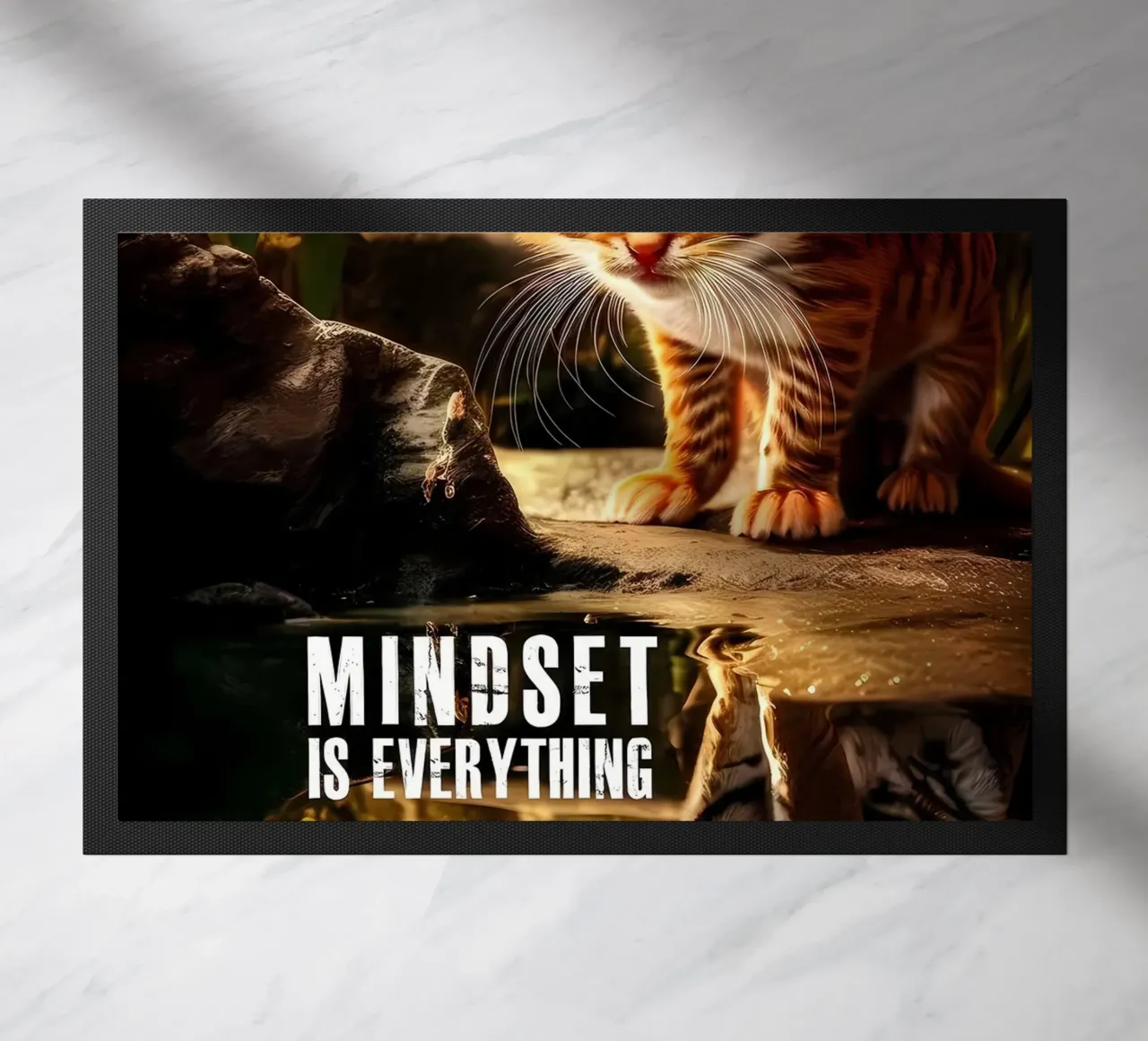 Mindset is Everything doormat by Mikesell