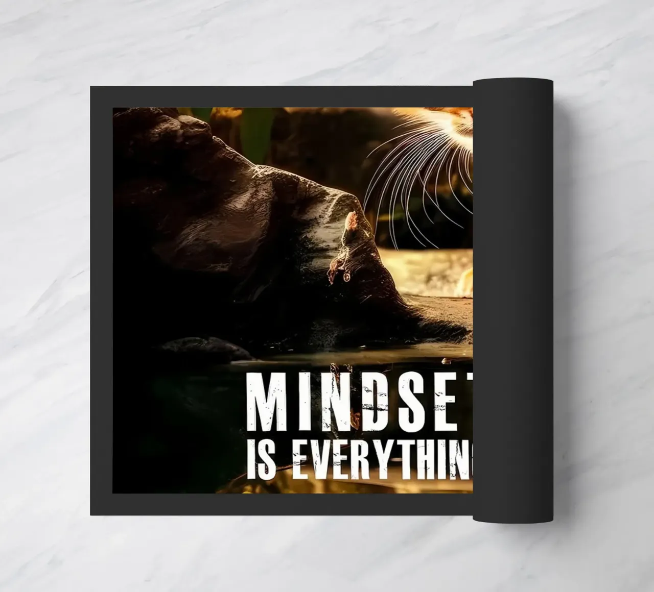Mindset is Everything doormat by Mikesell