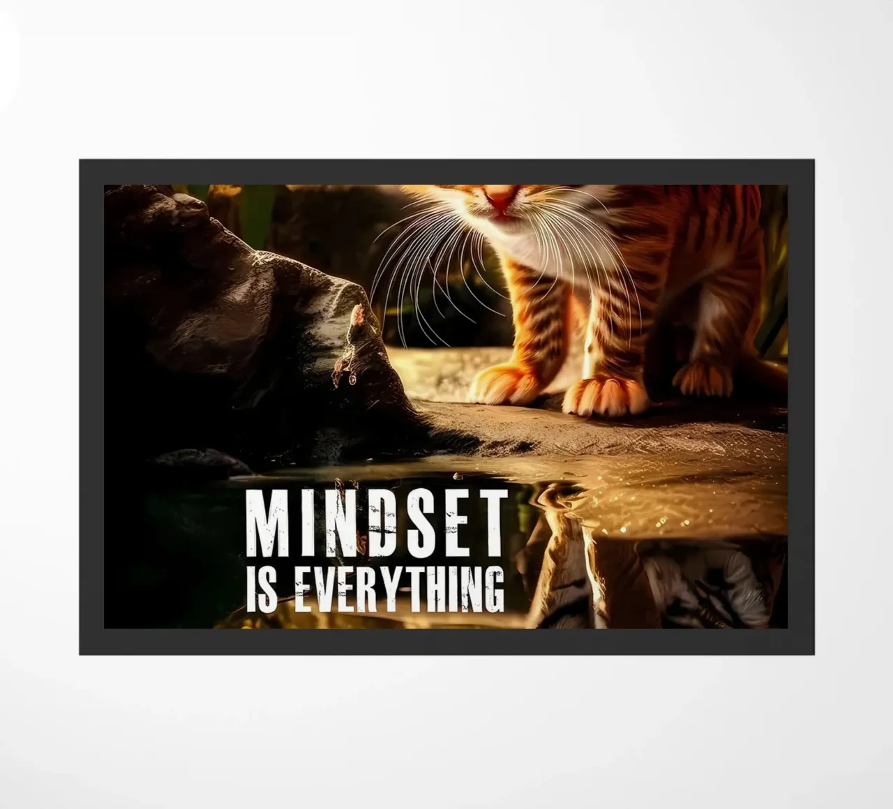 Mindset is Everything doormat by Mikesell
