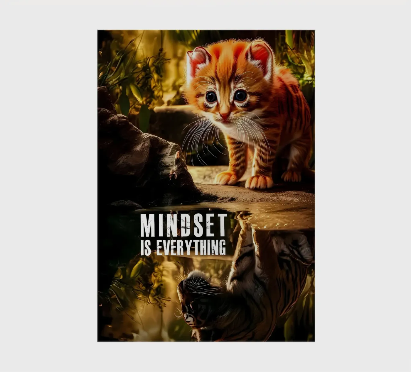 Mindset is Everything Notizbuch von Mikesell