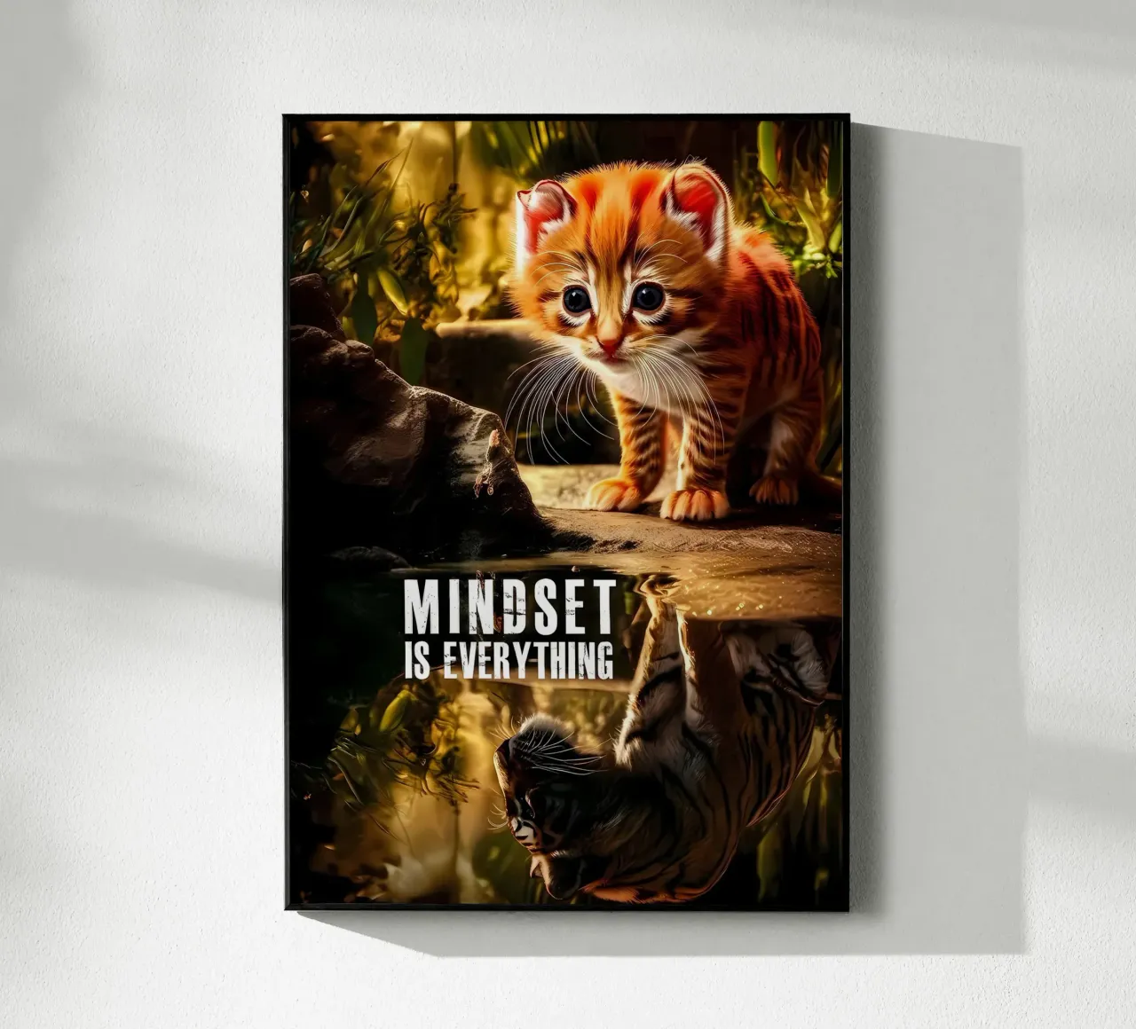 Mindset is Everything acrylic glass by Mikesell