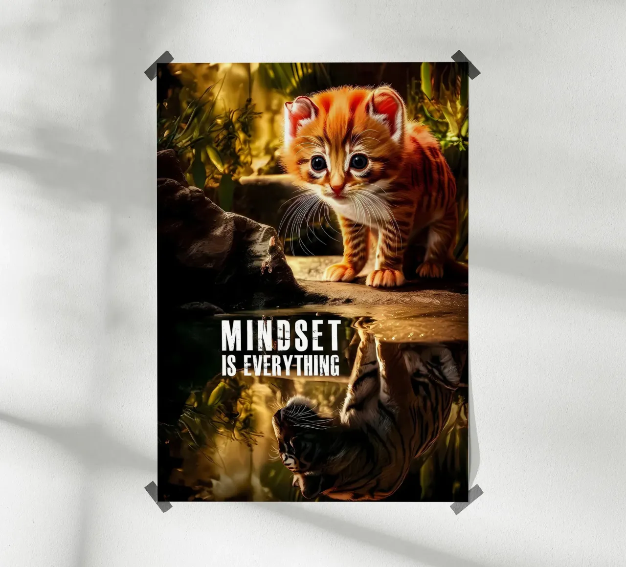 La mentalità è tutto poster da Mikesell