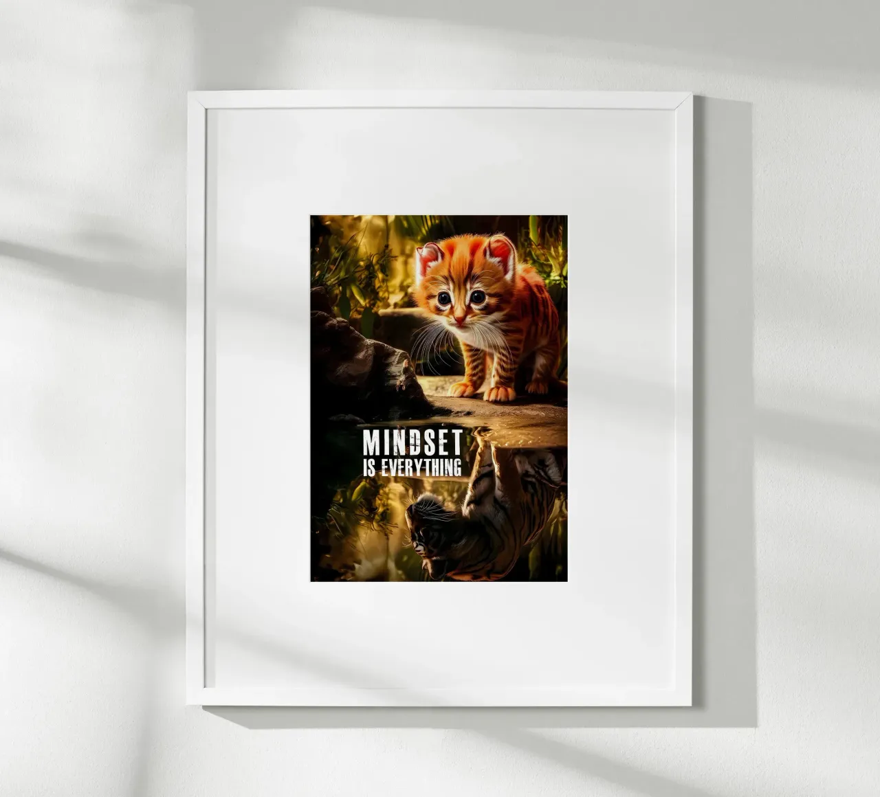 La mentalità è tutto poster da Mikesell