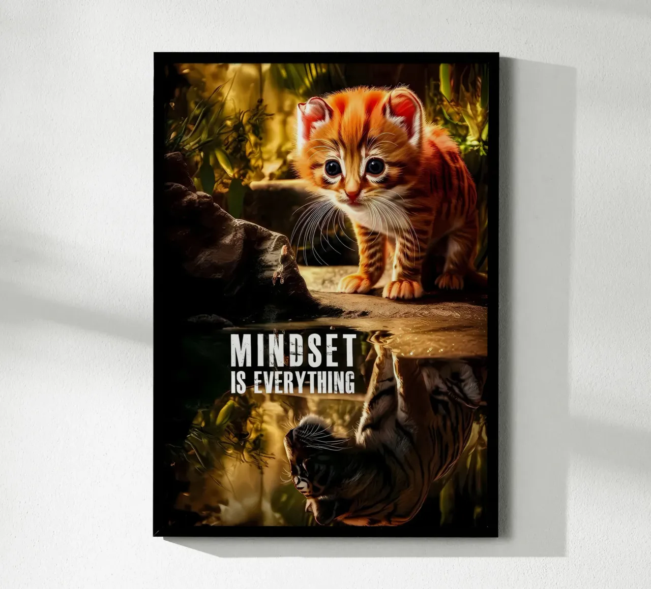 La mentalità è tutto poster da Mikesell