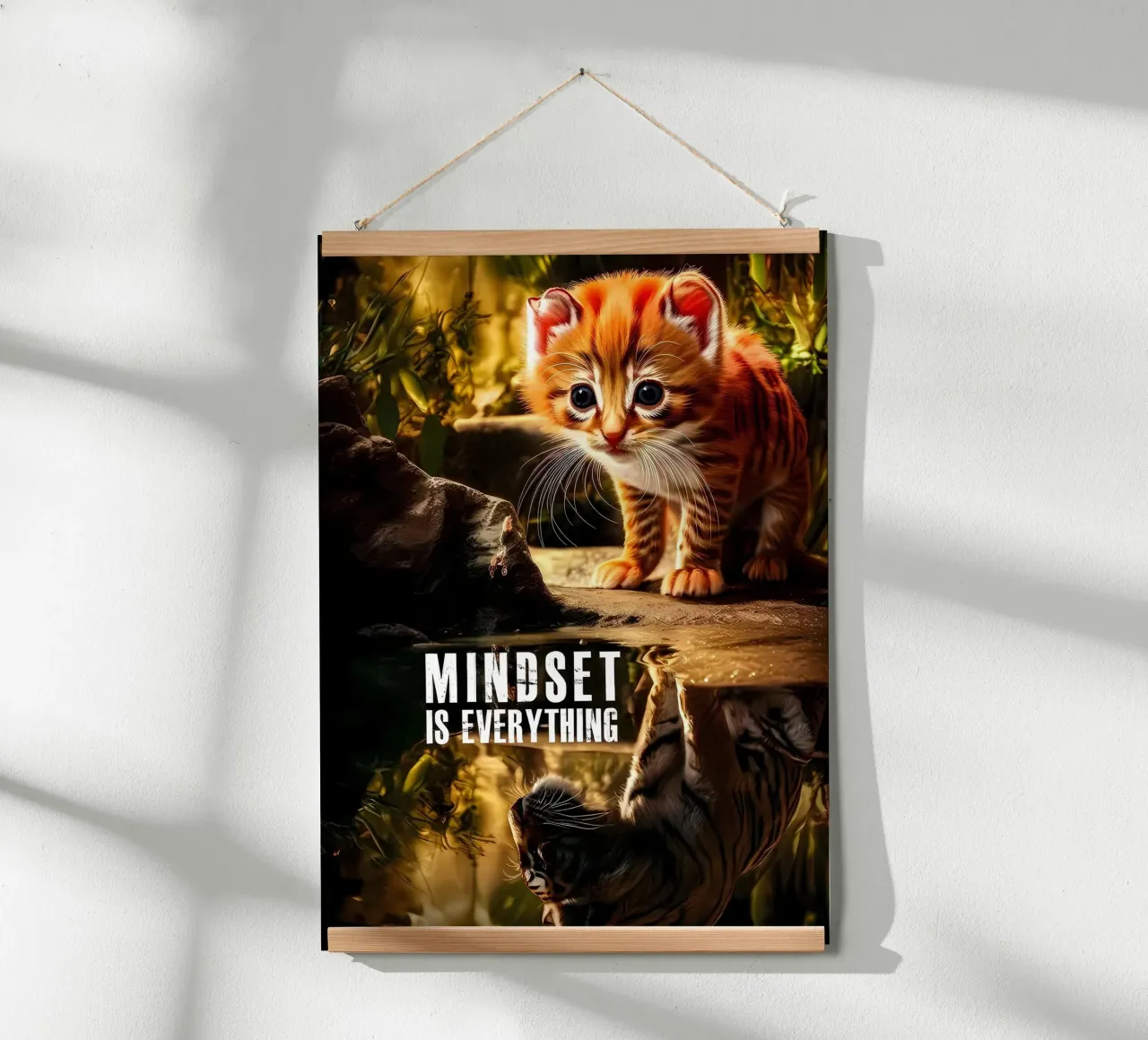 La mentalità è tutto poster da Mikesell
