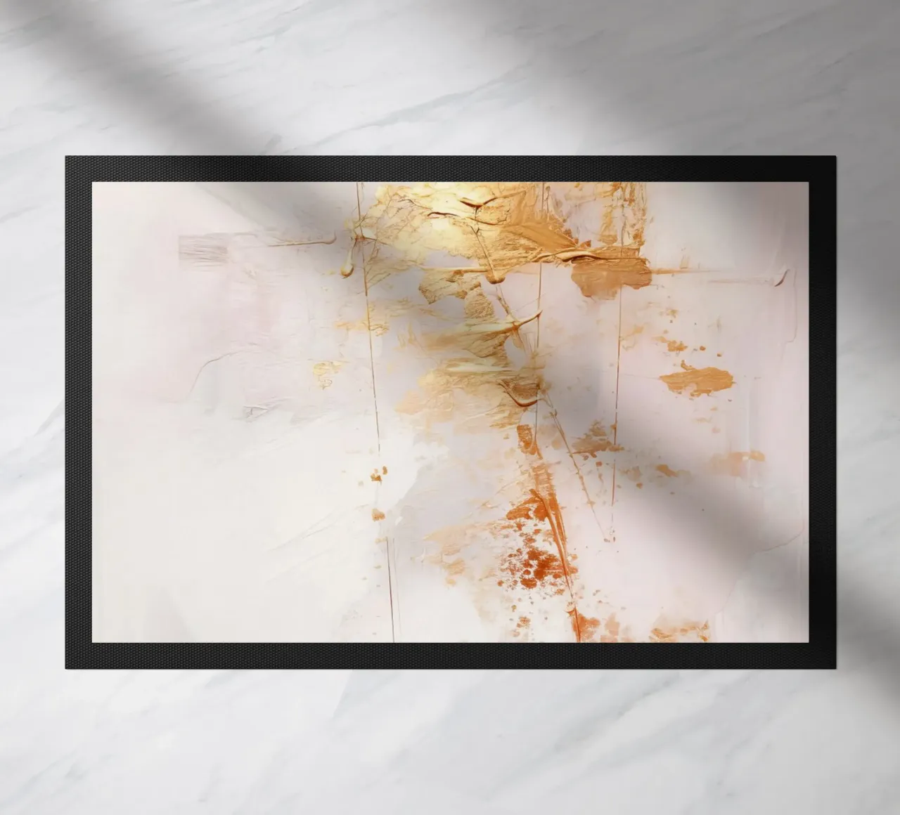 ARTE ABSTRATTA Lampo d'ispirazione zerbino da Melanie Viola