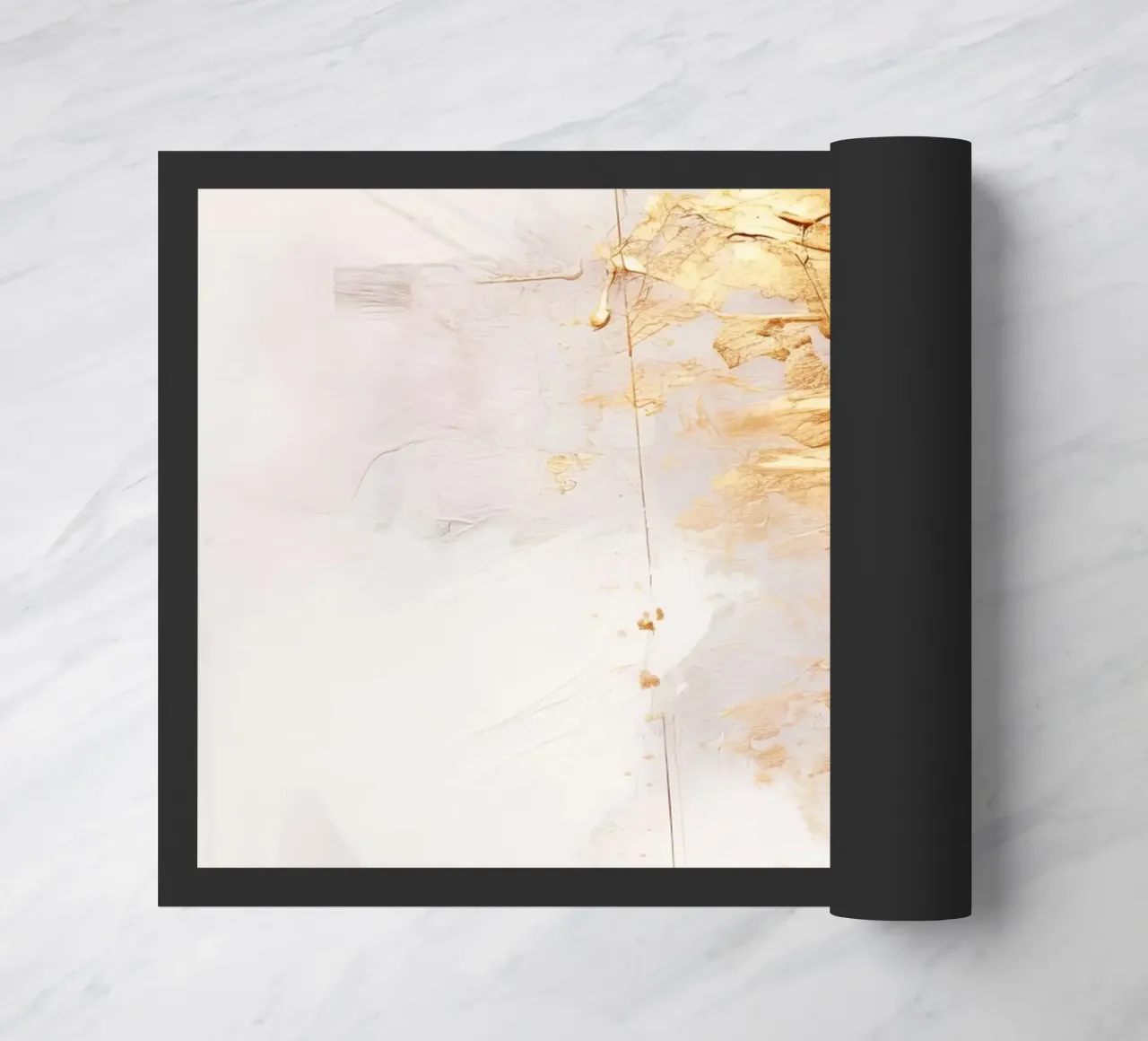 ARTE ABSTRATTA Lampo d'ispirazione zerbino da Melanie Viola