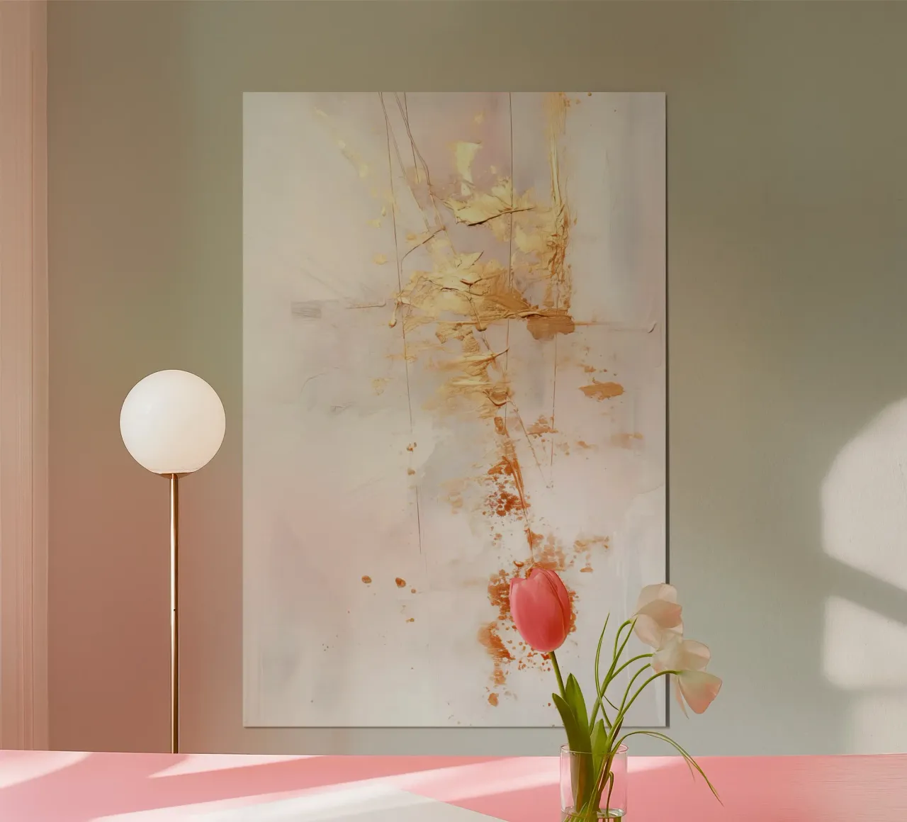 ARTE ABSTRATTA Lampo d'ispirazione carta hahnemühle da Melanie Viola