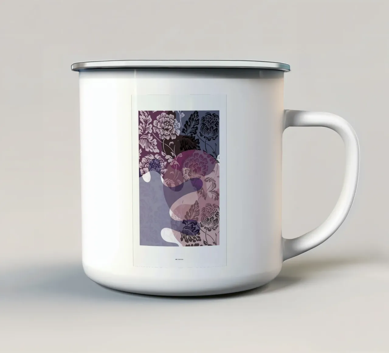 Flower tazza in smalto da Nordic Creators