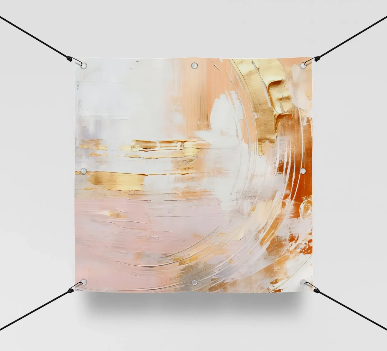 ABSTRACT ART Uno sguardo al futuro telo in pvc da Melanie Viola