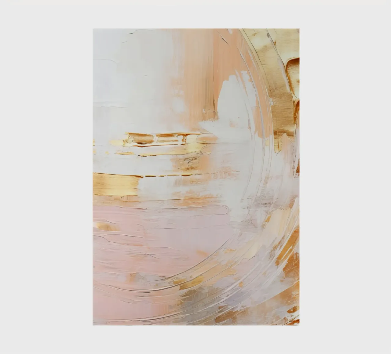 ABSTRACT ART A look into the future notebook by Melanie Viola