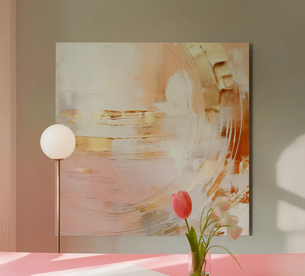 ABSTRACT ART Uno sguardo al futuro alluminio dibond da Melanie Viola