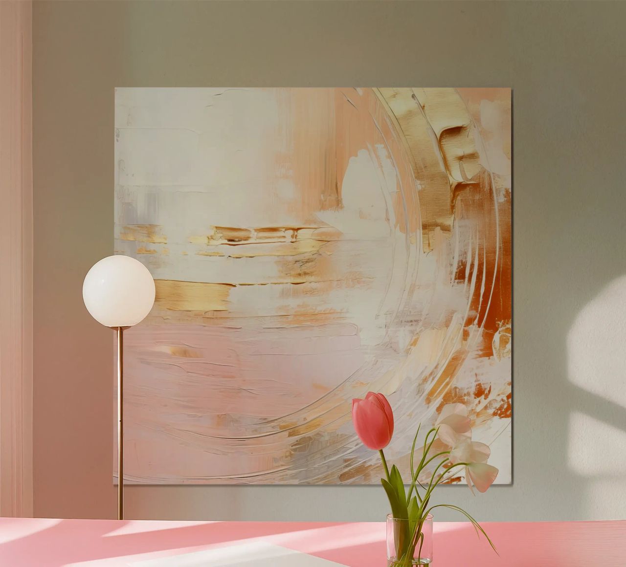 ABSTRACT ART Uno sguardo al futuro poster da Melanie Viola